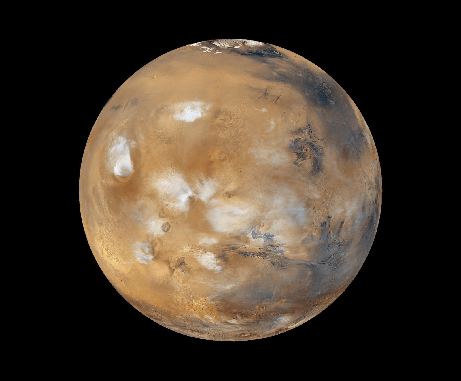 Earth vs. Mars: Polar Regions Compared