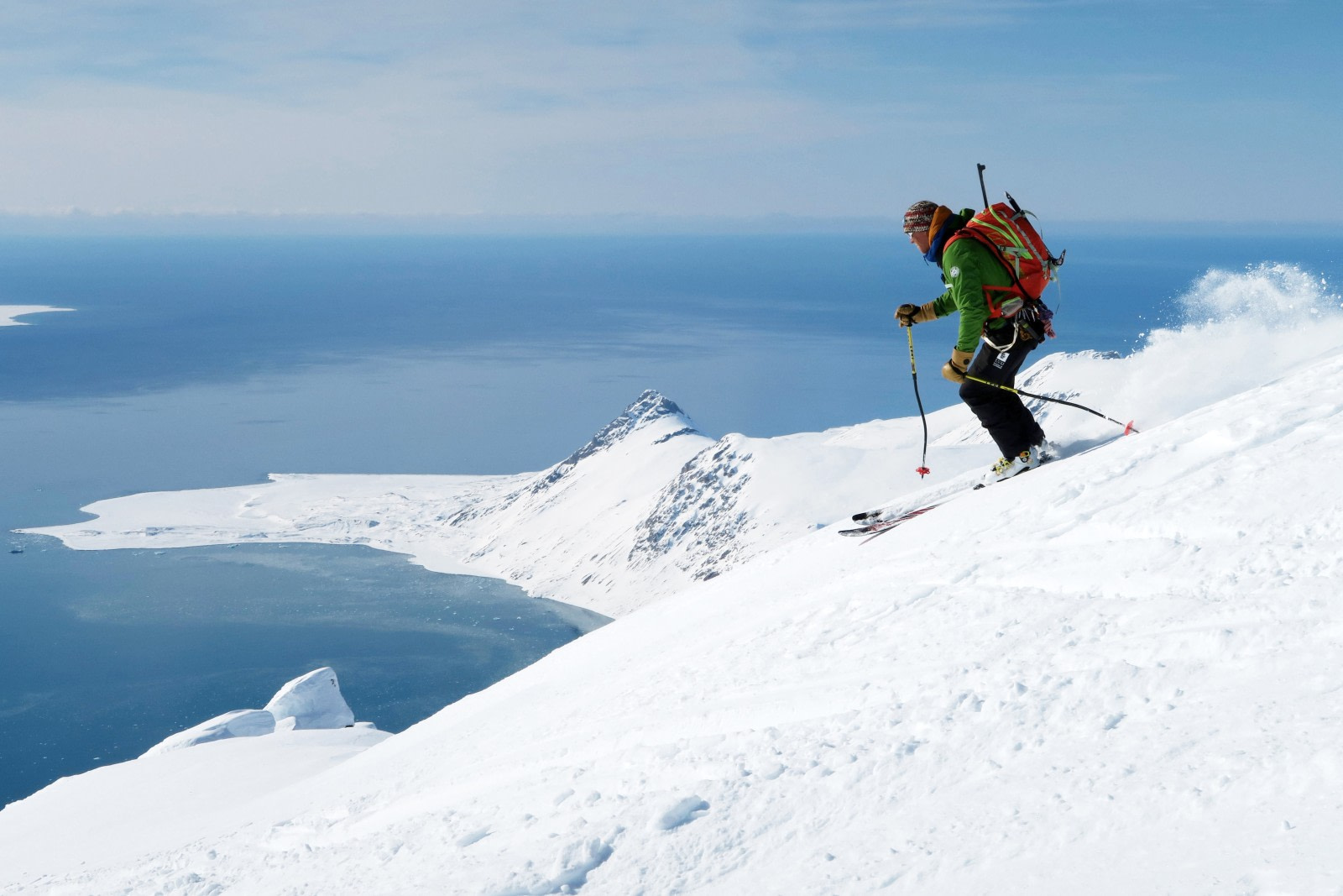 Alpine Peaks of Spitsbergen, Ski & Sail